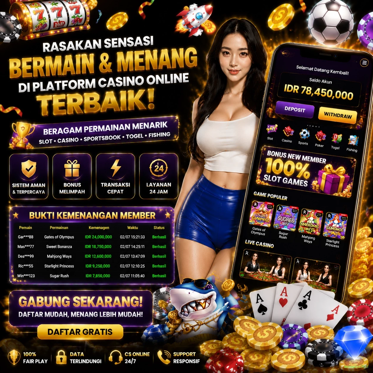 Mengungkap Ragam Permainan di maxwin303